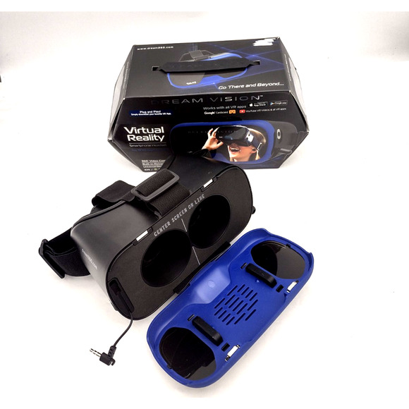 Virtual Reality Smartphone Headset iPhone/Android Ready VR PURPLISH BL - Picture 3 of 4